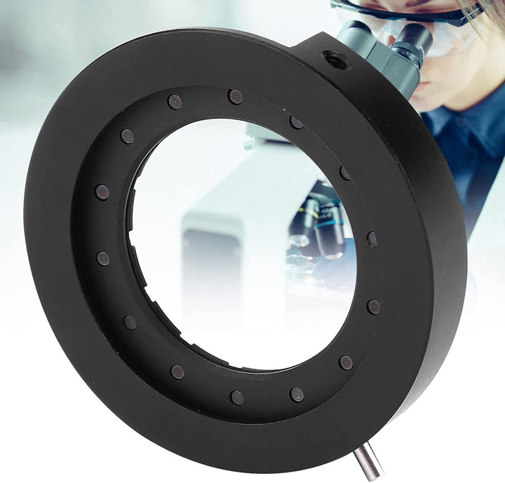 Wakects Irisblende SK6 SK8 SK12 SK23 SK25 Iris-Mikroskopadapter Optische Blende mit Verstellbarer Li