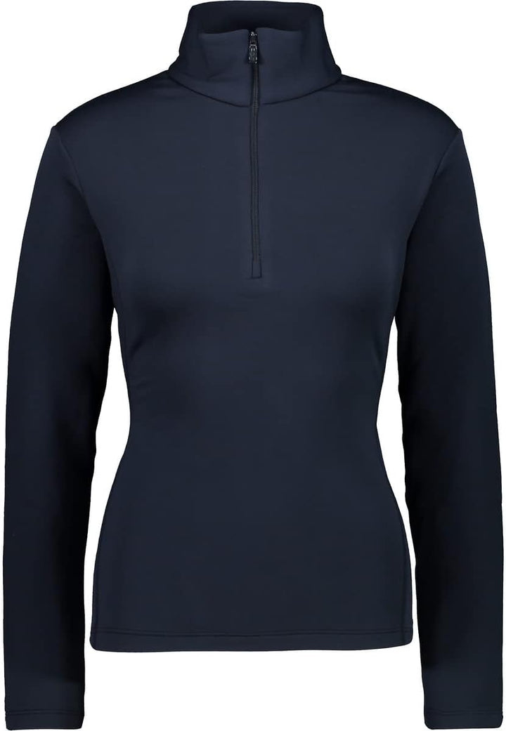 CMP Damen Fleece und Funktionsshirt Fleeceshirt 40 Schwarz Blau, 40 Schwarz Blau