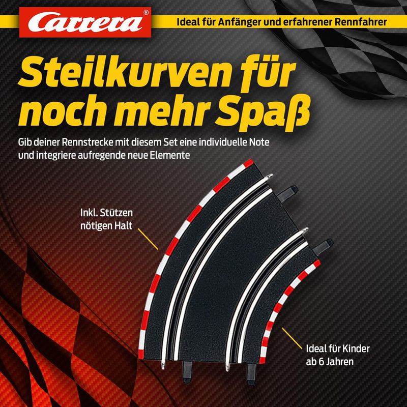 Carrera GO!!! Ausbauset 3 20061614 Erweiterungsartikel, 342 mm