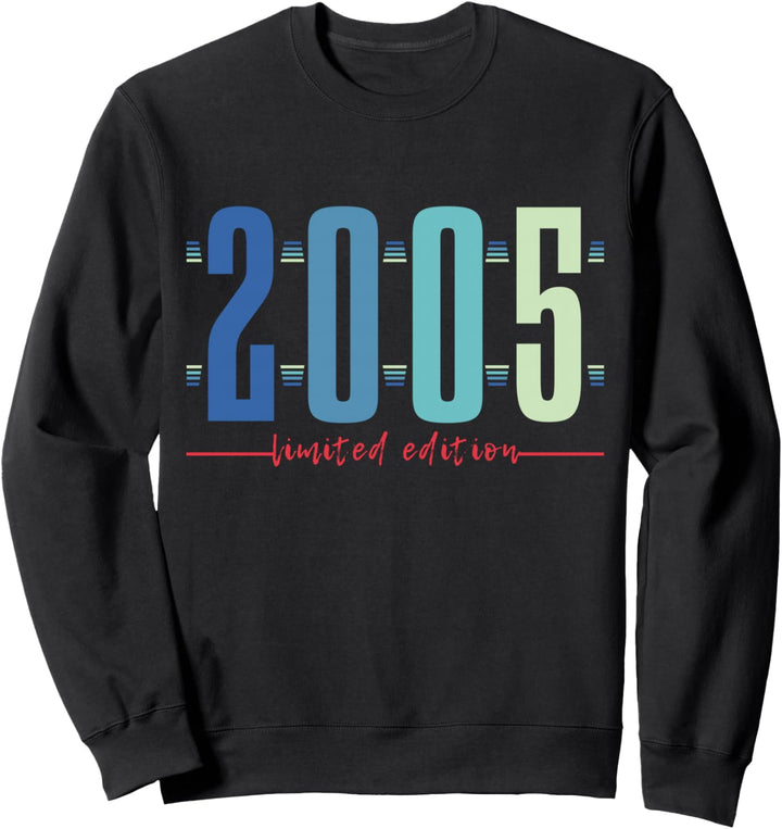 19. Geburtstag Junge Mädchen 19 Jahre 2005 Lustig Geschenk Sweatshirt