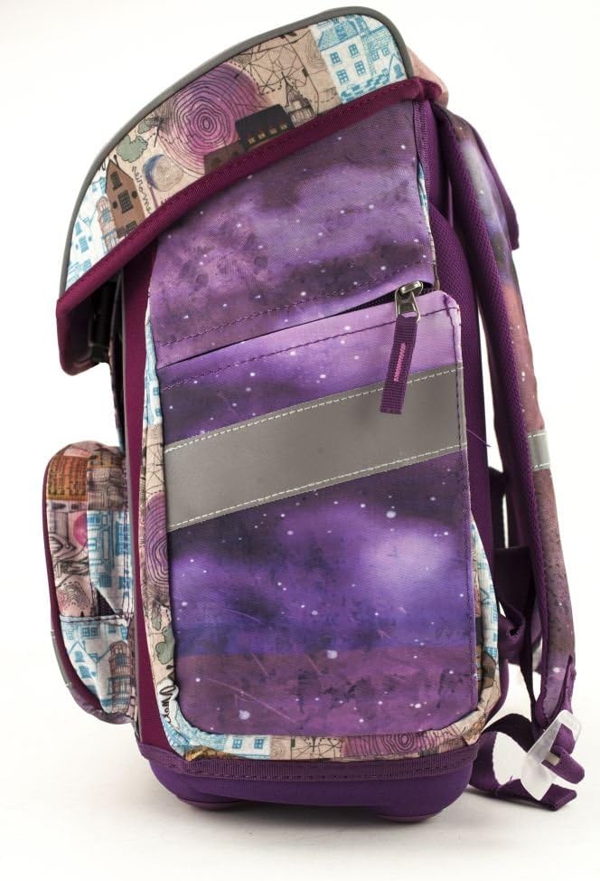 Anekke Ergo Schulranzen/Ergonomic Backpack FIDLOCK Rucksack 18AN-902-BA-F, 42 cm, 23 L, Balerina