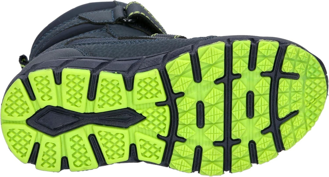 Lico Unisex Kinder Lappland Schneestiefel 35 EU Marine Lemon, 35 EU Marine Lemon