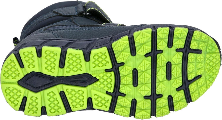 Lico Unisex Kinder Lappland Schneestiefel 35 EU Marine Lemon, 35 EU Marine Lemon