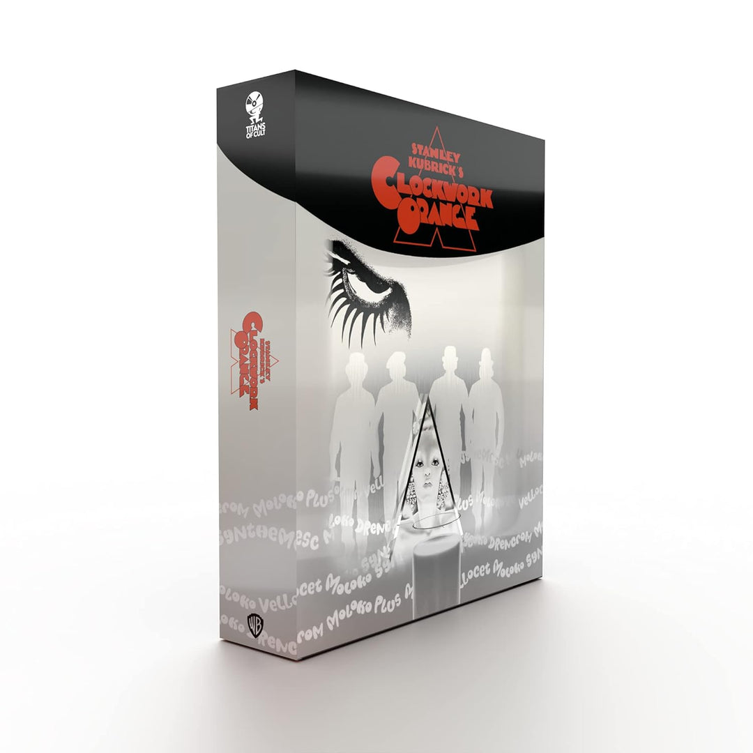A Clockwork Orange Titans of Cult Steelbook [4K Ultra-HD] [1971] [Blu-ray] [Region Free], 4K