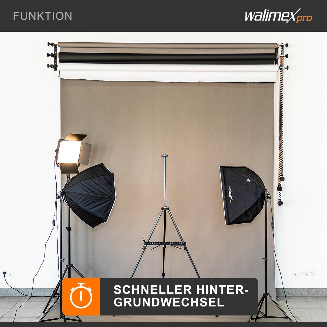 Walimex 3-fach Hintergrund haken (2er Set) nur Haken, nur Haken