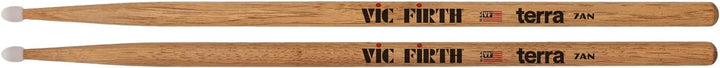 Vic Firth - American Classic® Terra Serie Trommelstöcke 7ATN - American Hickory - Nylonspitze - 4 Pa