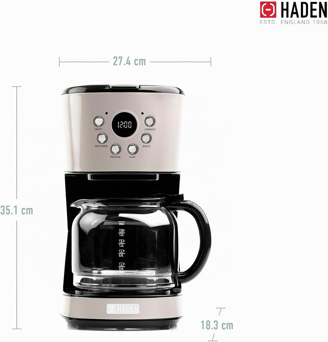 HADEN Dorset Kaffemaschine Putty 1.8 l, beige