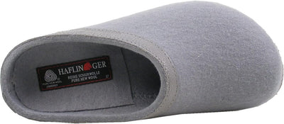 HAFLINGER Grizzly Torben 713001 Damen Herren Hausschuhe Pantoffeln Wolle 41 EU Grau, 41 EU Grau
