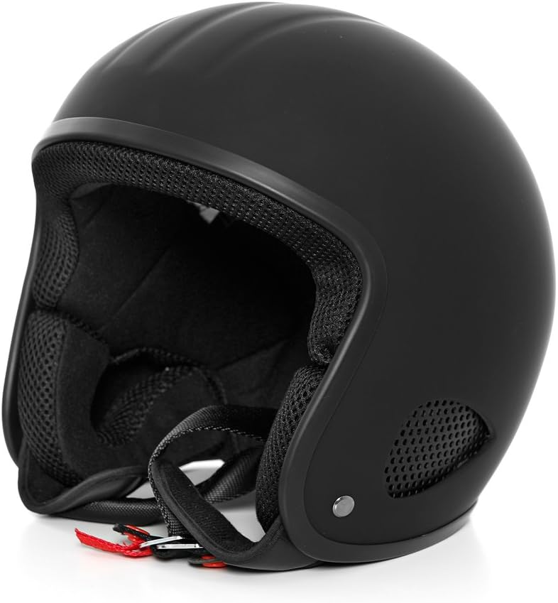 Bores Gensler Kult Jethelm, ECE 22.05, 2 in 1, Schwarz-glanz, Grösse 2XS 50-51 cm (ECE) oder M1 55 c