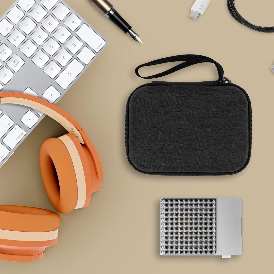 GEEKRIA Tragetasche für Audioschnittstelle, kompatibel mit Teenage Engineering CM-15, EVA-Hartschale