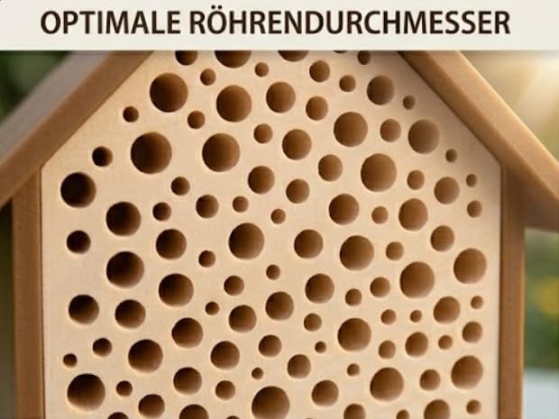 Bienenhotel für Wildbienen - Insektenhotel aus Kunststoff - Nisthilfe für Bienen &amp; Bestäuber - Wette