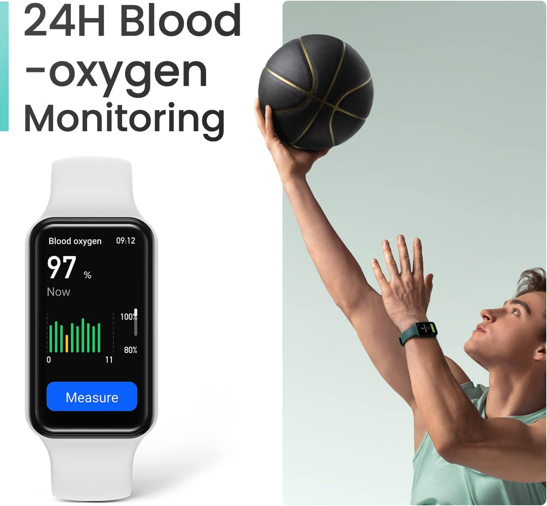 Amazfit Band 7 Aktivitätstracker Fitness Smartwatch mit Always-On-Display, bis zu 18 Tage Akkulaufze