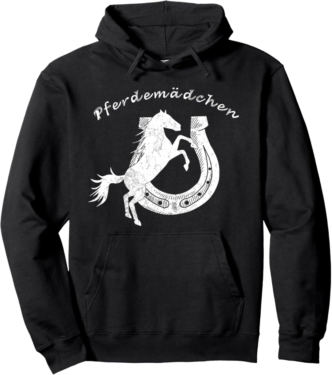 Pferde Reiterin Pferdemädchen Stall Pferdefreunde Geschenk Pullover Hoodie