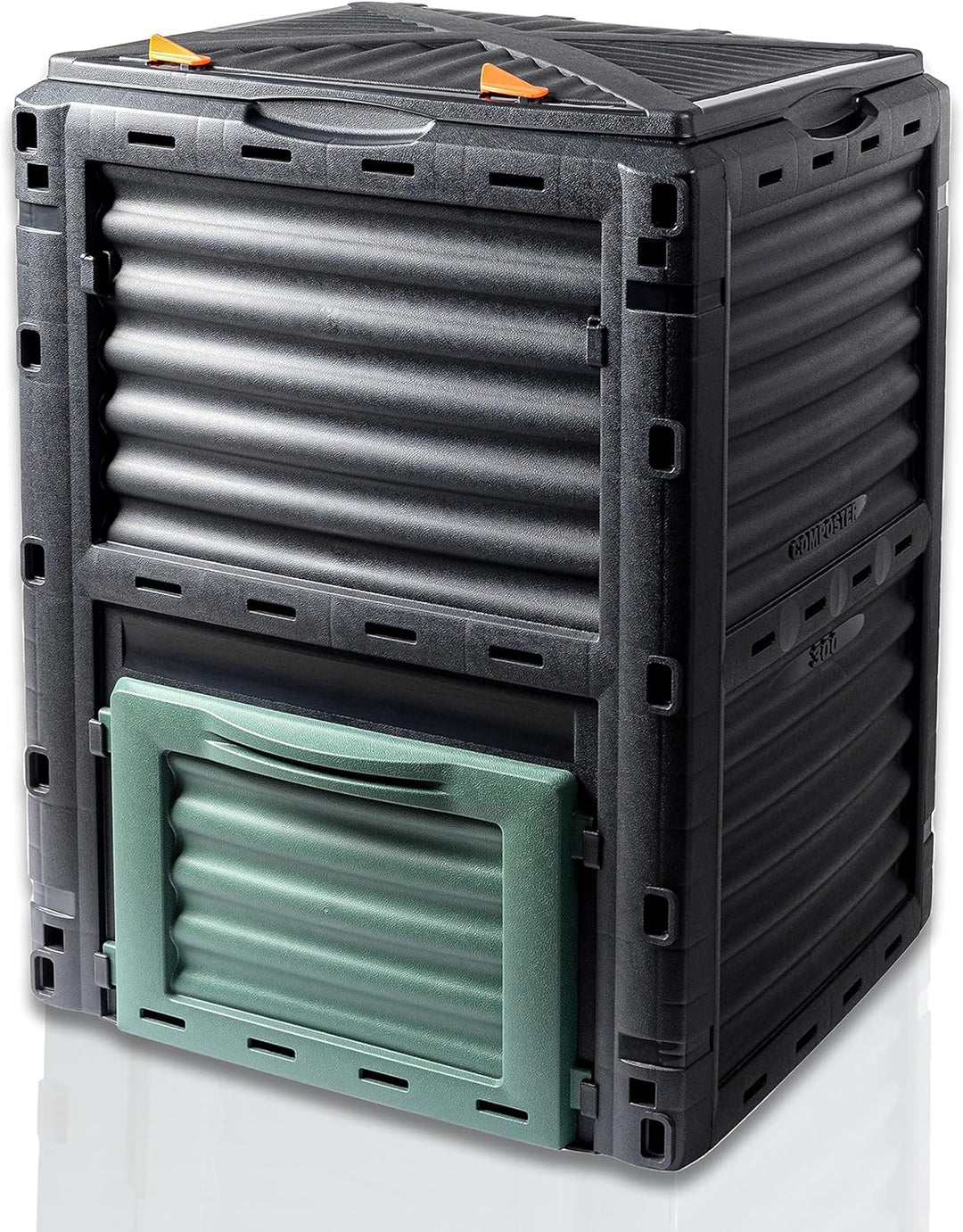 Schauer Gartenkomposter 300 Liter Kunststoff Schnellkomposter Thermokomposter Kompost Abfall Box Kom