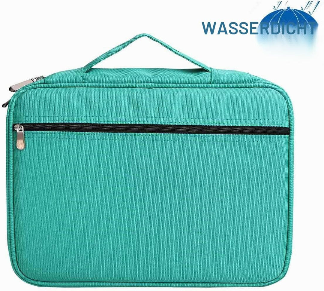 JAKAGO Grosse Federmäppchen XXL mit 220 Schlitze Stifte Aufbewahrung, Wasserdichtes Stiftetasche für