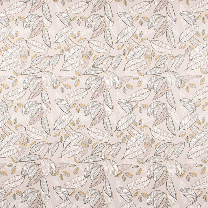 SCHÖNER LEBEN. Zugluftstopper Neflier Blätter abstrakt Natur Gold, Auswahl:130cm Länge ca. 130x15x15