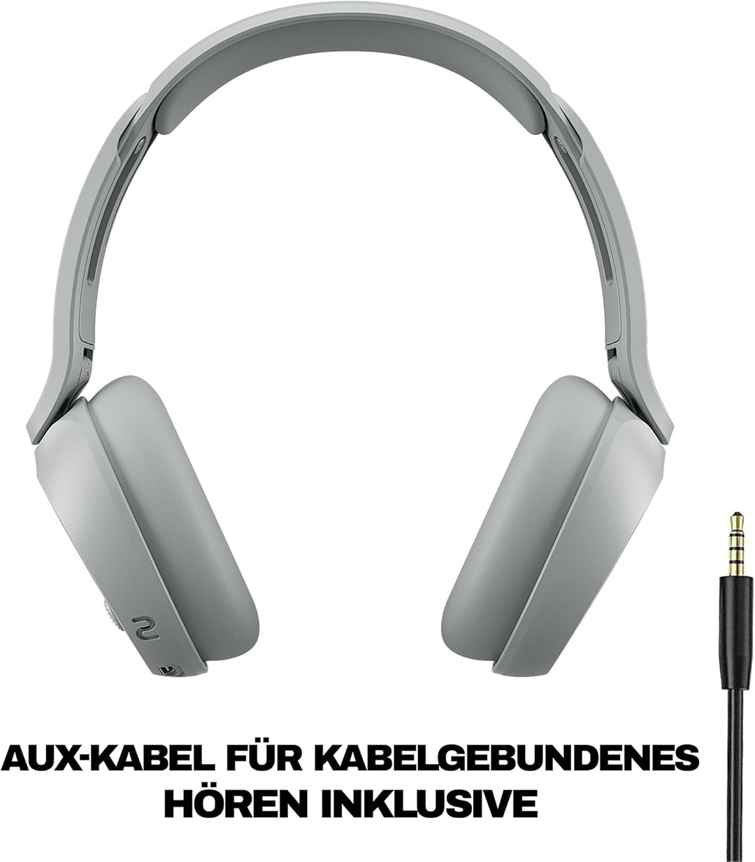 Skullcandy Icon 180 Wireless On-Ear Bluetooth Headphones, Up to 50 Hours Battery, Lightweight and Tr