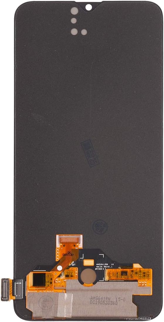 swark AM-OLED Kompatibel mit Realme X2 RMX1992, RMX1993, RMX1991 (Schwarz Ohne Rahmen) LCD Display T