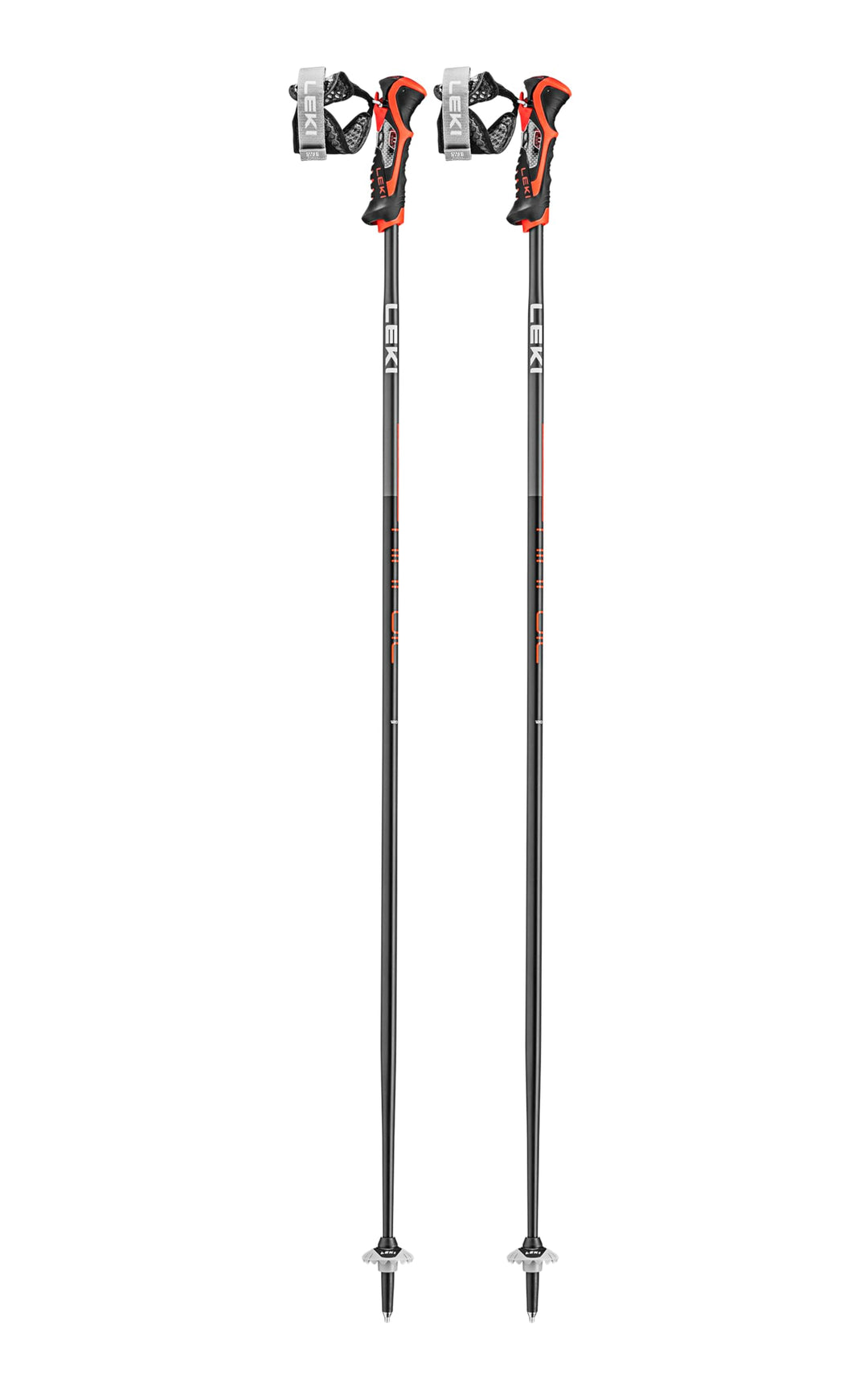 LEKI Airfoil 3D Skistöcke black-anthracite-red 115CM, black-anthracite-red 115CM