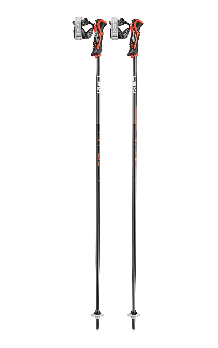 LEKI Airfoil 3D Skistöcke black-anthracite-red 115CM, black-anthracite-red 115CM