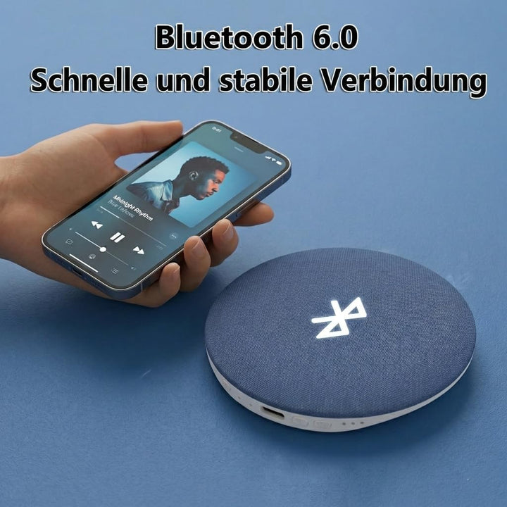 Kissenlautsprecher Bluetooth, 3-Geschwindigkeits Smart Timer, Mini Kopfkissen Lautsprecher mit Bluet