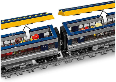 LEGO 60197 City Personenzug mit batteriebetriebenem Motor, ferngesteuertes Set mit Bluetooth-Verbind