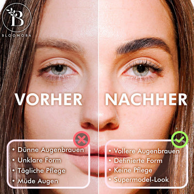 Augenbrauen Lifting Set, Brow Lifting Set 6-8 Wochen, 15 Anwendungen, DIY Augenbrauen Laminierung Se