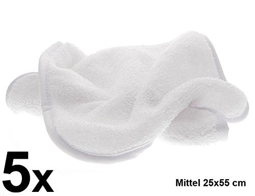 Kosmetik Kompressentuch 25x55 cm, flauschige Mikrofaser für Kosmetikstudio, Kosmetikbehandlungen, Ko
