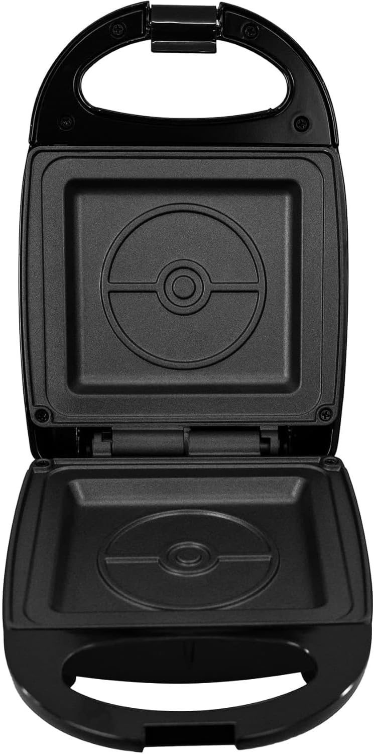 Pokémon Sandwich Maker – Toast- & Sandwich-Grill mit Pokémon-Design – Antihaft-Beschichtung, einfach