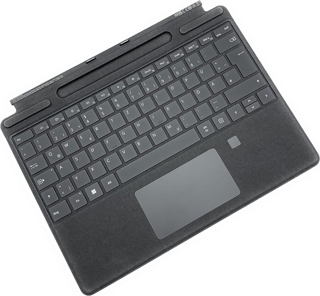 Microsoft Surface Pro 8 / Pro X Signature Keyboard Schwarz mit Fingerprintreader Schwarz Keyboard (m
