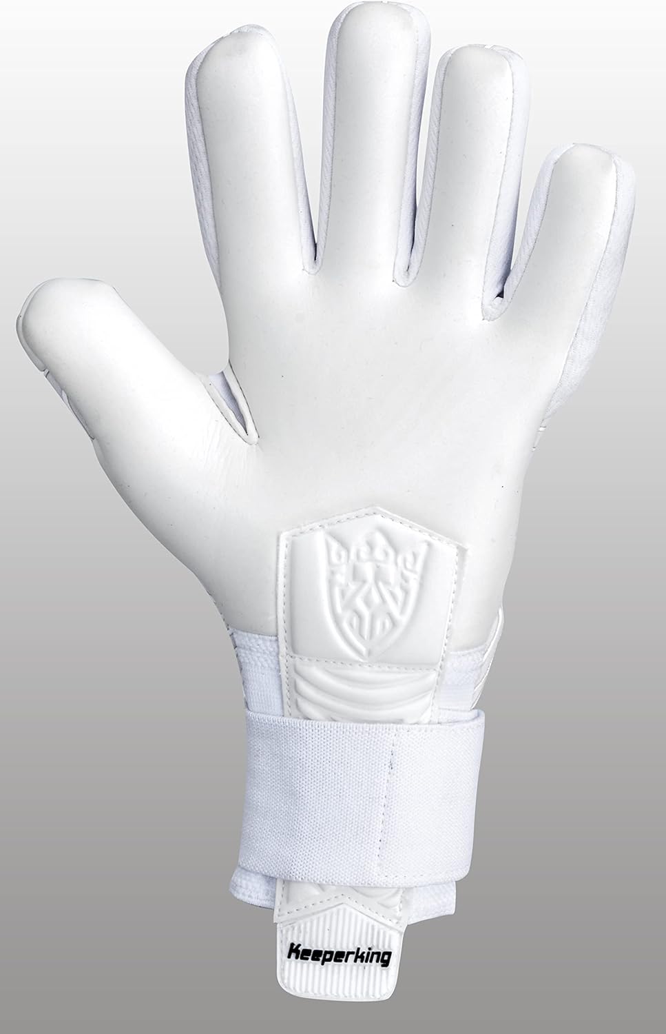Keeperking Torwarthandschuhe für Erwachsene Fussballhandschuhe Herren Innennaht Profi Premier Grip 4