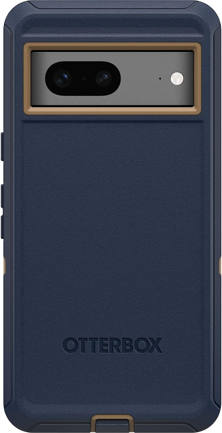OtterBox Defender Series Schutzhülle für Google Pixel 7, Wildleder, Blau Defender Serie blau, Defend