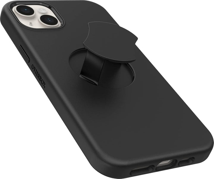 OtterBox OtterGrip Symmetry Hülle für iPhone 14 Plus für MagSafe, Sturzsichere, schützende Hülle mit