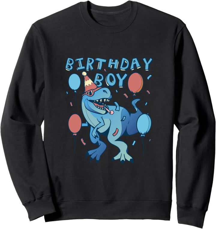 T-Rex Geburtstagskind l Lustiges Dinosaurier Party Sweatshirt