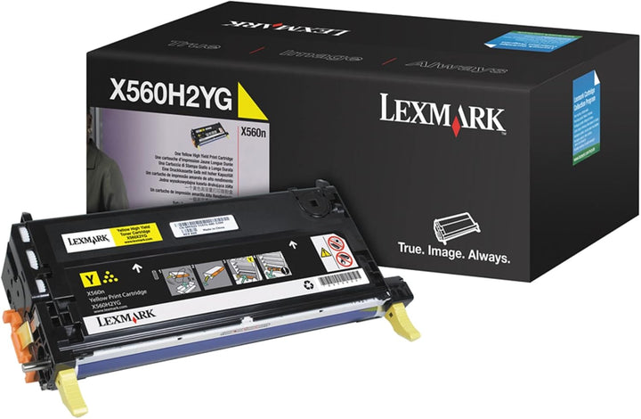 Lexmark X560H2YG X560 Tonerkartusche 10.000 Seiten, gelb, Gelb