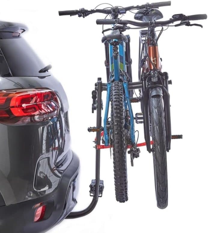 Mottez 2-E-Bikes Carrier on Hitch
