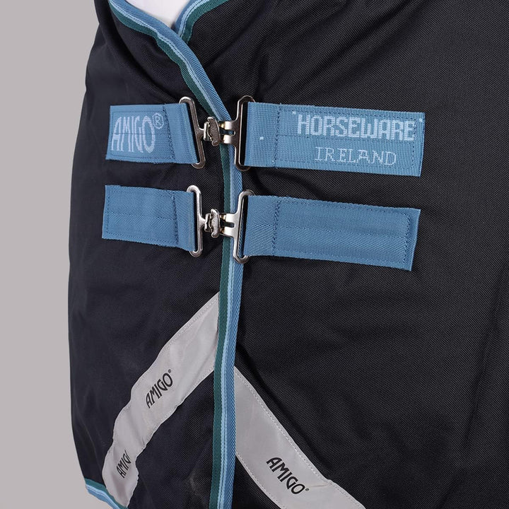 Horseware Amigo Bravo 12 Original lite 100 g Navy/Turquoise (145), 145