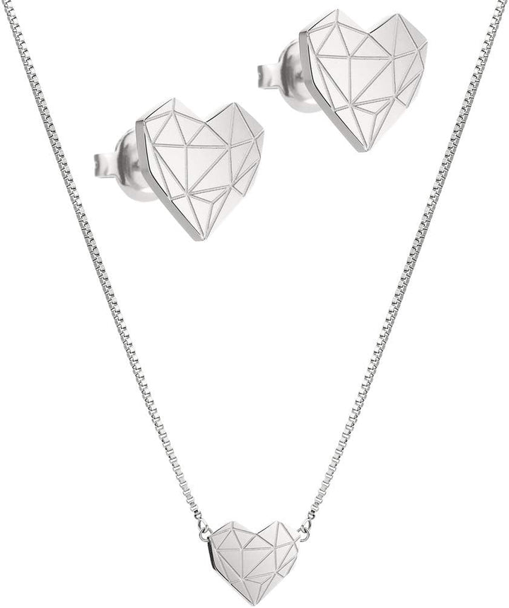 Liebeskind Berlin Schmuck-Set Edelstahl Silber, Silber