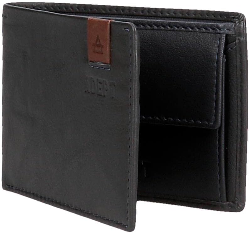 joumma Bags,s.l. Adept MAX Vertical Wallet with Einfache Geldbörse Blau, Einfache Geldbörse Blau