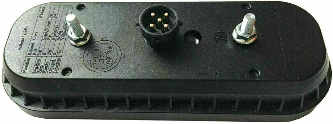 Anhängerbeleuchtung Set LED Rückleuchten Umrissleuchten 13 pol. Kabelsatz 7,7 m
