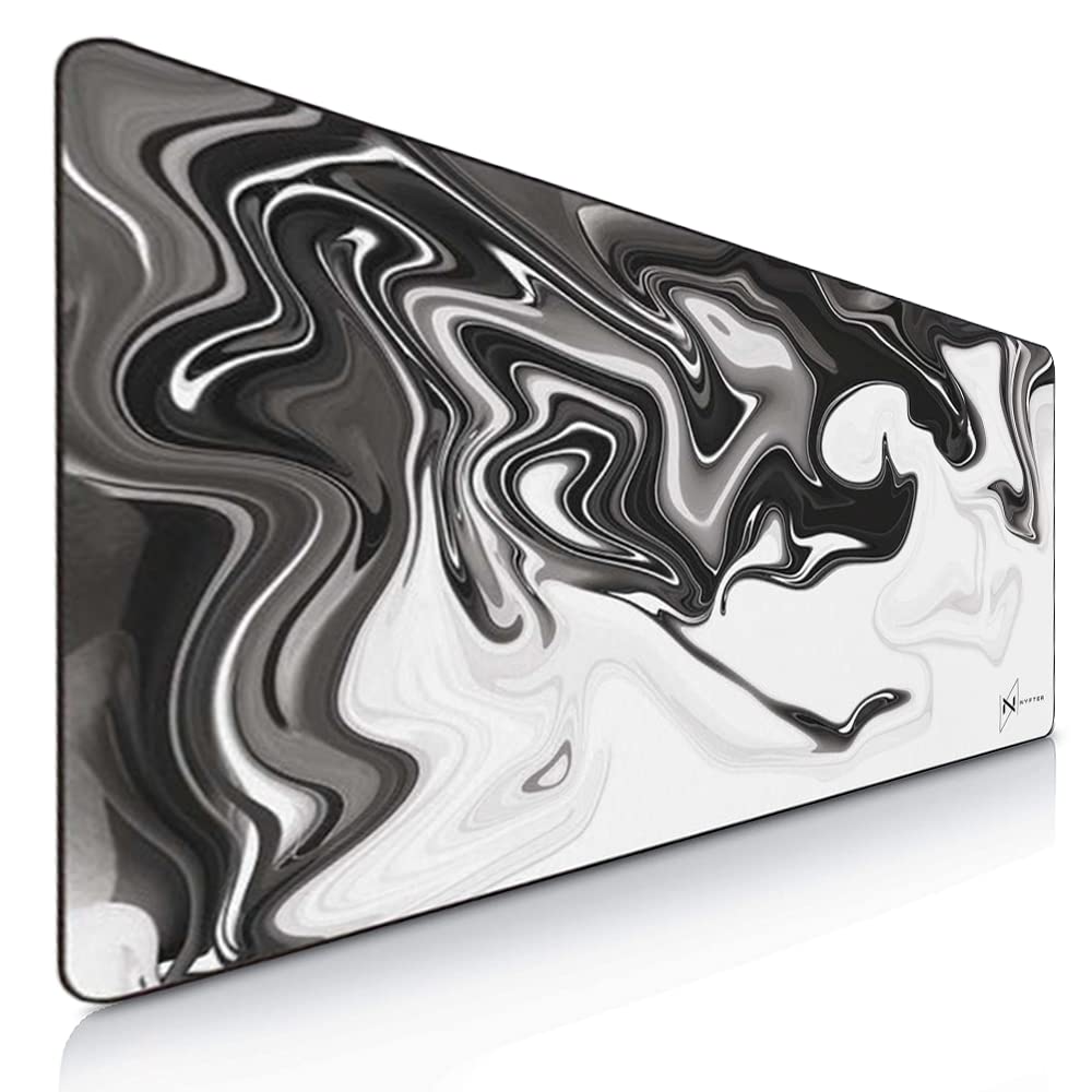 NYFTER - Premium 3XL Gaming Mauspad XXXL Nyfpad 1200x600mm Mousepad im Liquid Design Wellenfrei mit