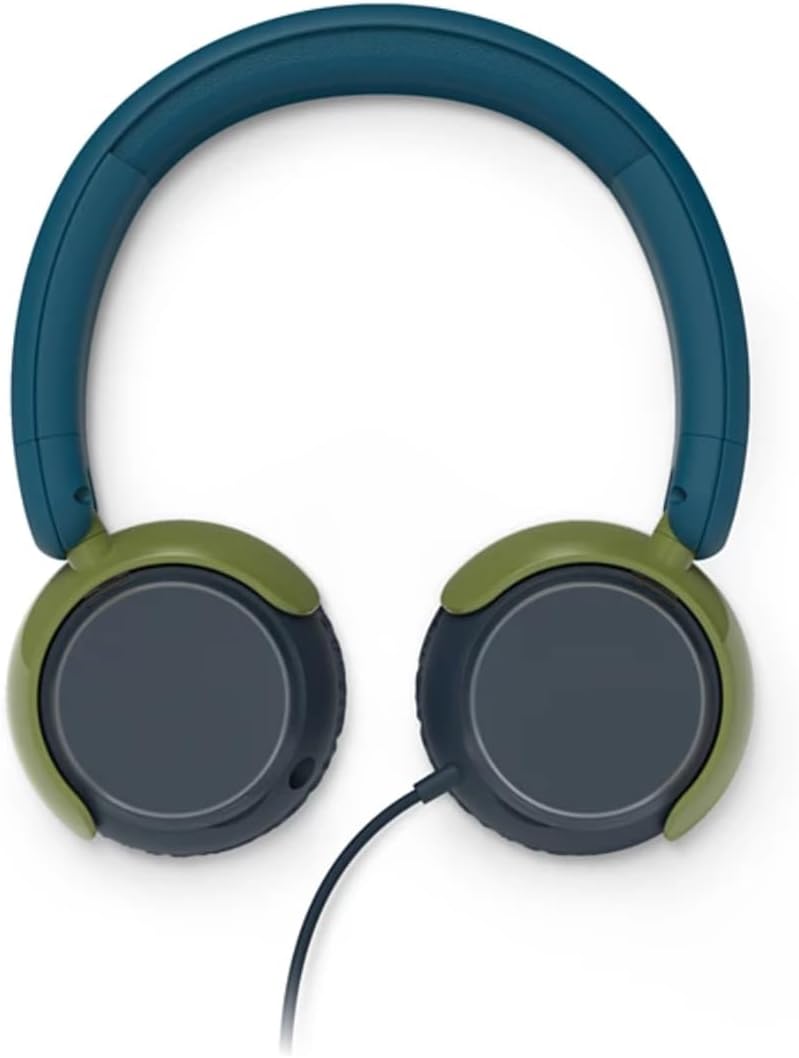Philips TAK2000CT 2000-Serie mit kabelgebundenem ohraufliegendem Kopfhörer für Kinder, lautstärkenbe