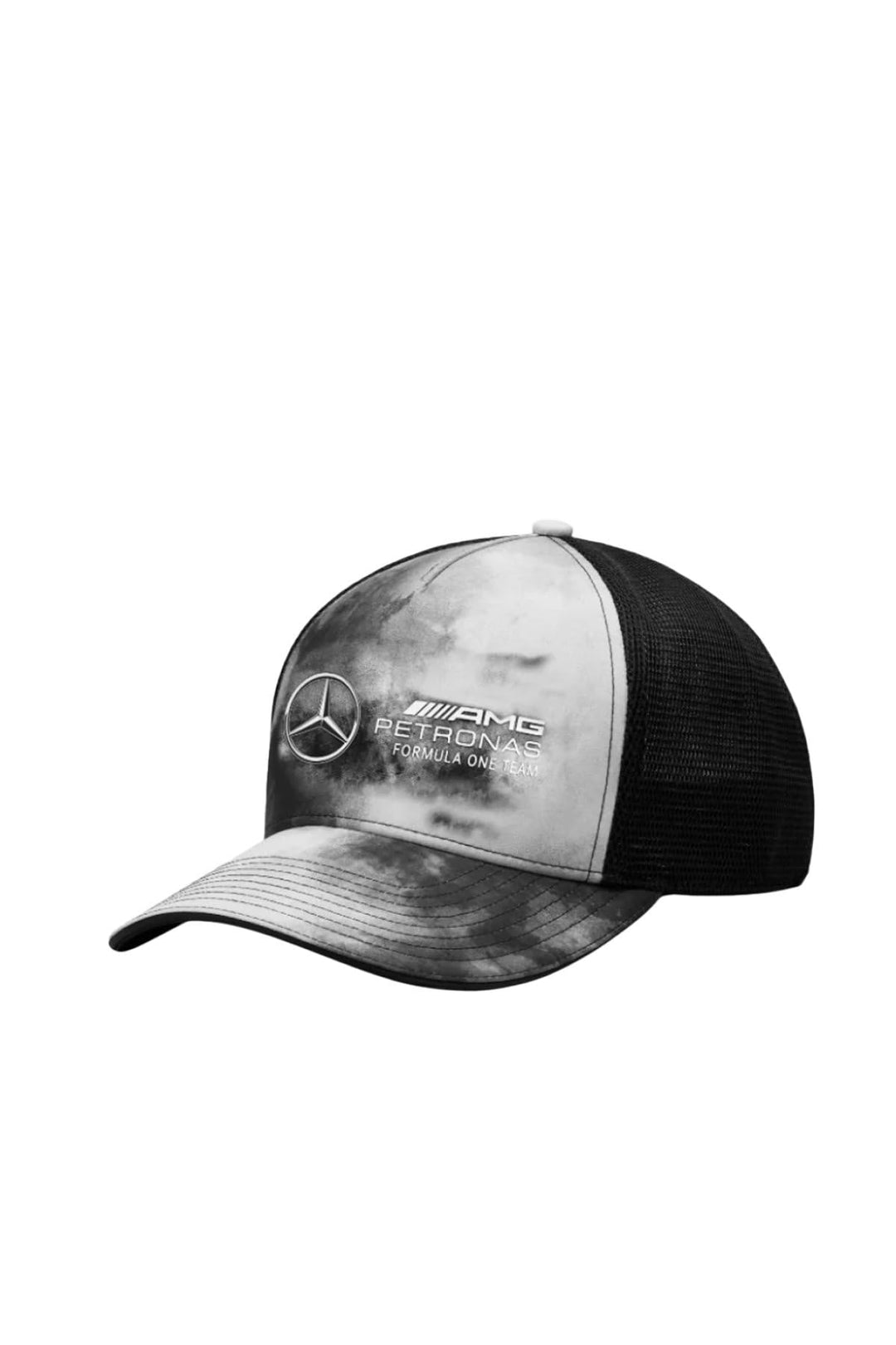 Mercedes AMG Petronas F1 Tie-Dye Trucker Hat, Batik, Einheitsgr��e