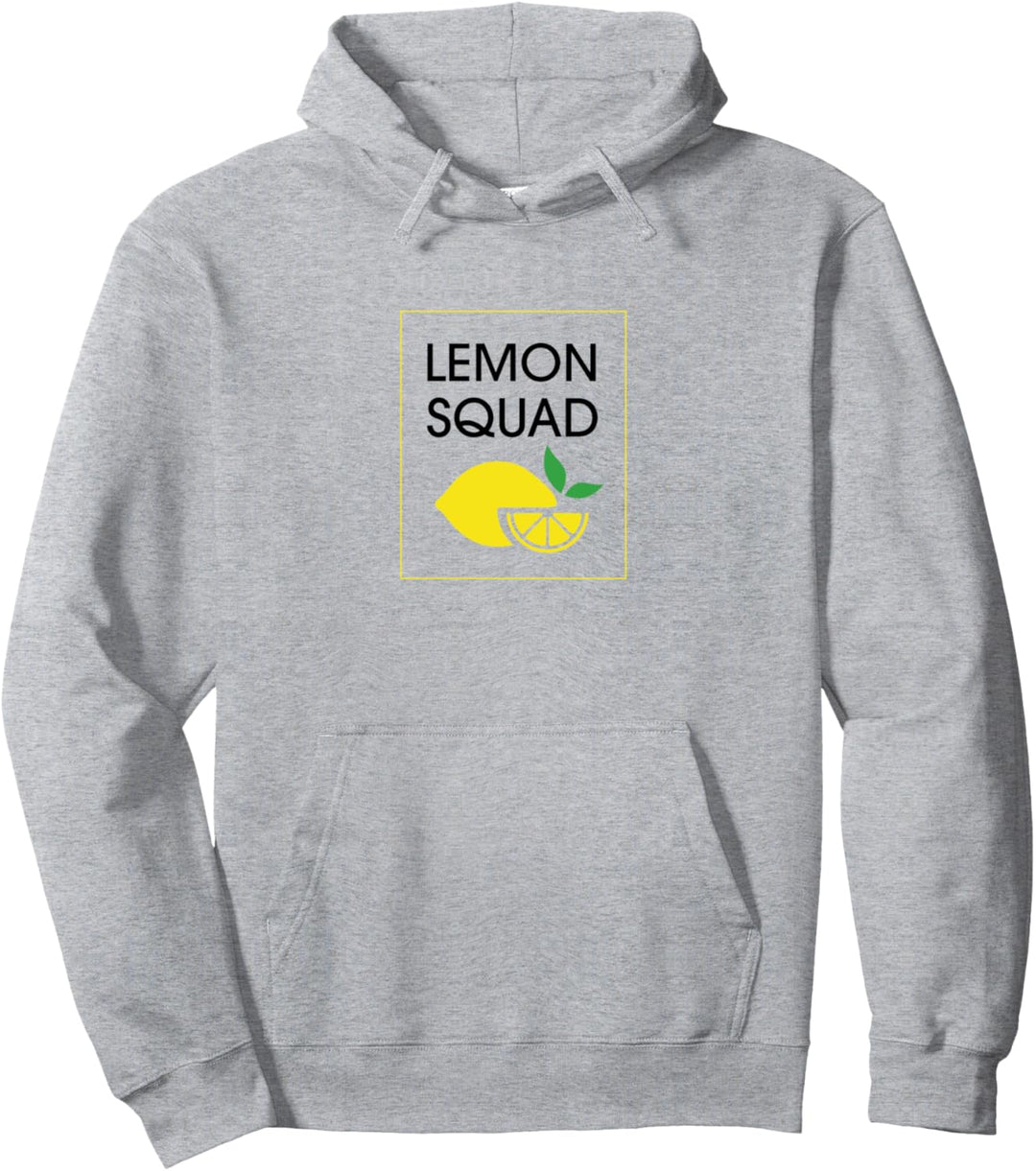 Zitrone Squad Zitronensaft Sommer Zitrusfrüchte Pullover Hoodie