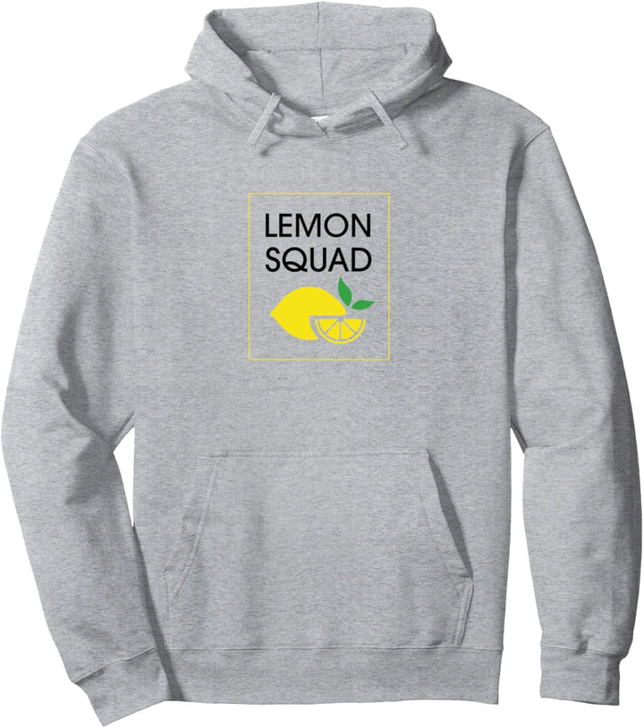 Zitrone Squad Zitronensaft Sommer Zitrusfrüchte Pullover Hoodie