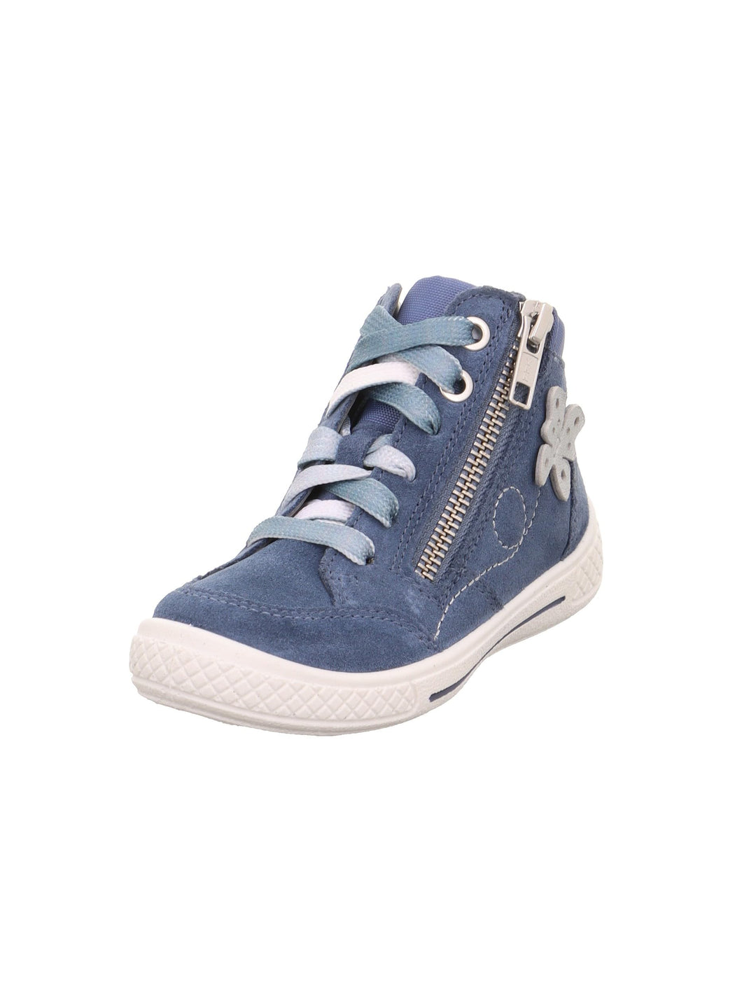 Superfit Mädchen Tensy Sneaker 25 EU Blau 8000, 25 EU Blau 8000