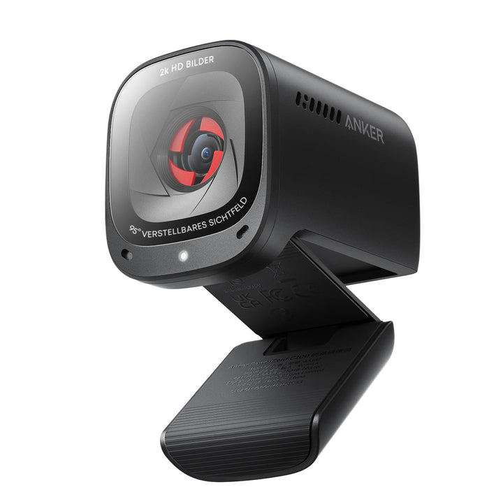 Anker PowerConf C200 2K USB-Webcam, Webcam für Laptops, Mikrofone mit Geräuschunterdrückung und K.I,