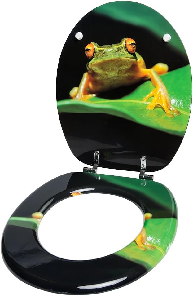 Sanilo WC Sitz ohne Absenkautomatik, viele neue Toilettendeckel zur Auswahl, hochwertige Oberfläche,