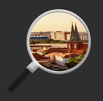 islandburner Bild Bilder auf Leinwand Berlin V3 Panorama XXL Poster Leinwandbild Wandbild Dekoartike