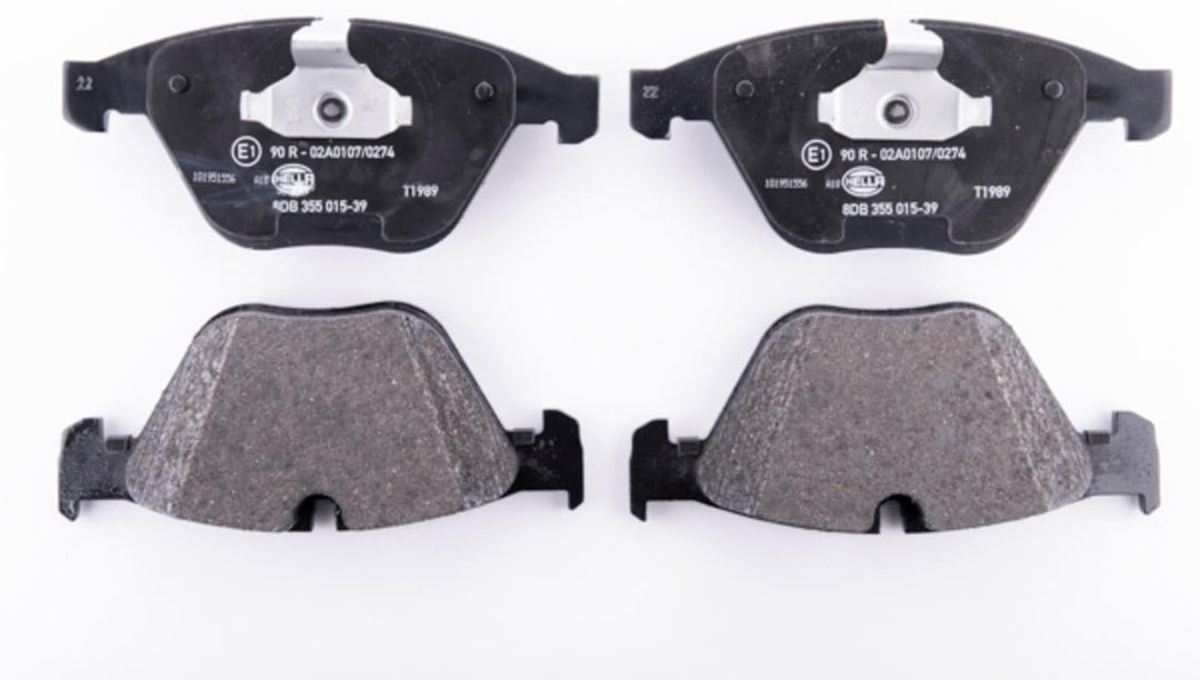 HELLA PAGID 8DB 355 015-391 Bremsbelagsatz - T1989 - Dicke/Stärke: 20.3mm - Bremssystem: Teves - für